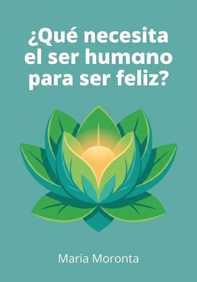 Portada del libro ¿Qué necesita el ser humano para ser feliz?, de Maria Moronta — resumen crítico y reseña en 12min