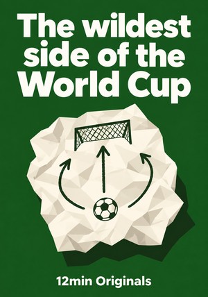 Book cover of The wildest side of the World Cup by 12min Originals — critical summary review on 12min