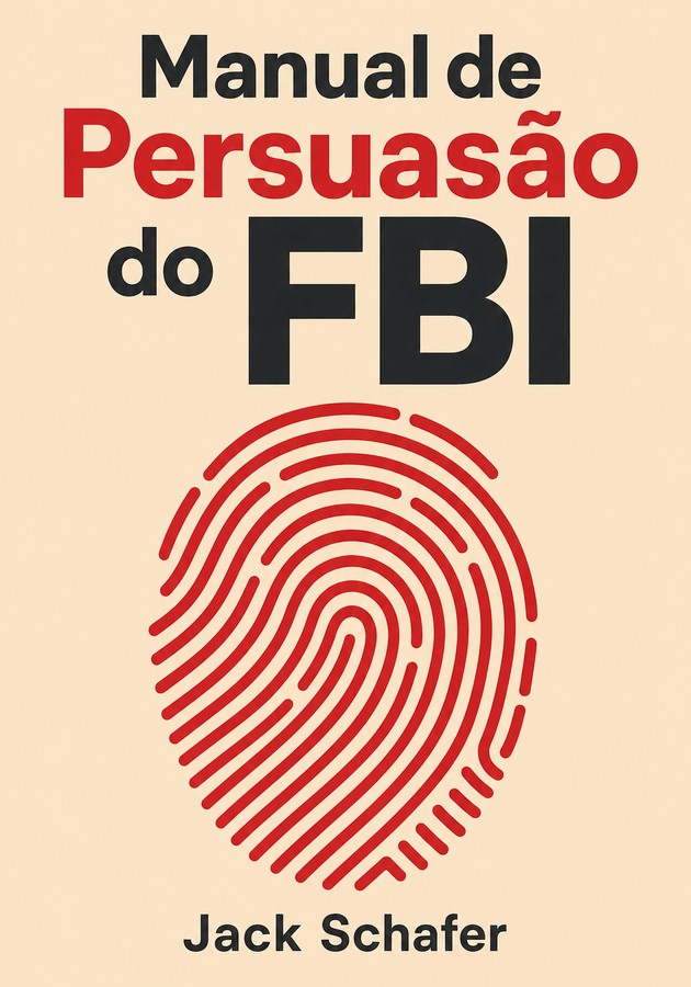 Capa do livro Manual de Persuasão do FBI, de Jack Schafer — resumo e resenha crítica no 12min