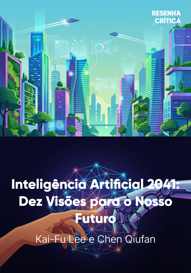Capa do livro Inteligência Artificial 2041, de Kai-Fu Lee & Chen Qiufan — resumo e resenha crítica no 12min