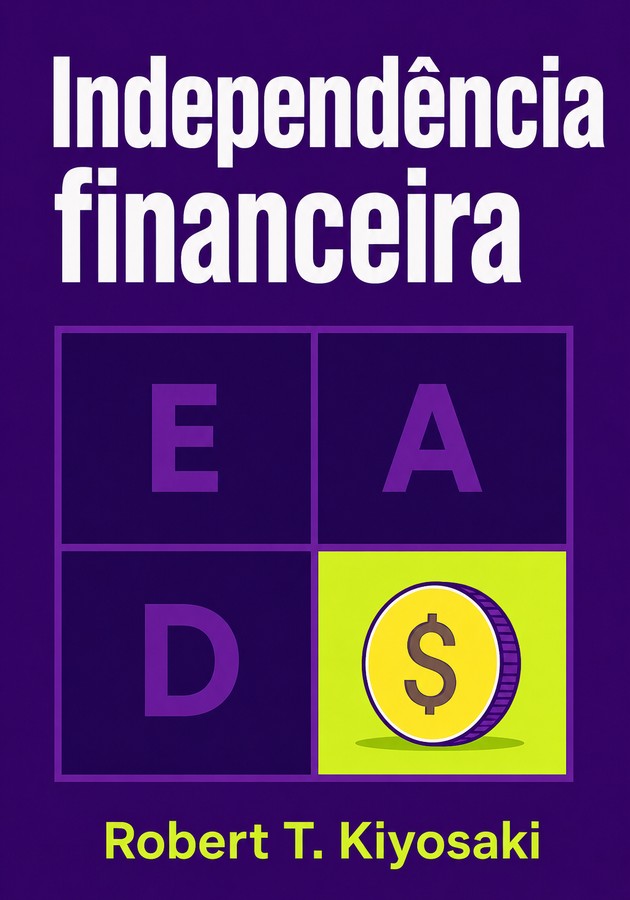 Capa do livro Independência financeira, de Robert T. Kiyosaki — resumo e resenha crítica no 12min