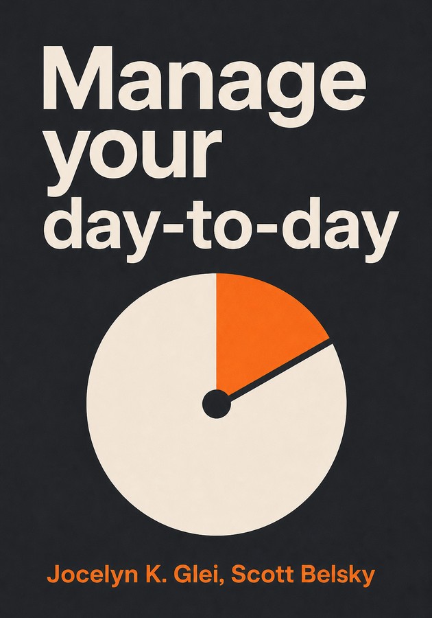 Capa do livro Manage your day-to-day, de Scott Belsky — resumo e resenha crítica no 12min