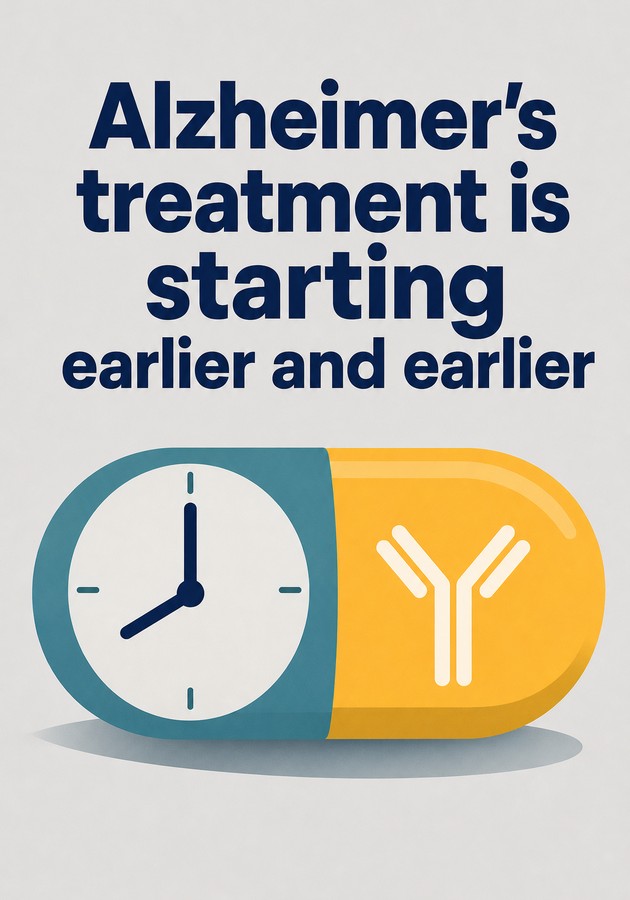 Book cover of Alzheimer’s treatment is starting earlier and earlier by 12min Originals — critical summary review on 12min