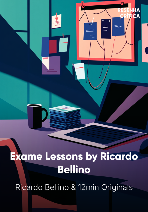 Capa do livro Exame Lessons by Ricardo Bellino, de 12min Originals & Ricardo Bellino — resumo e resenha crítica no 12min