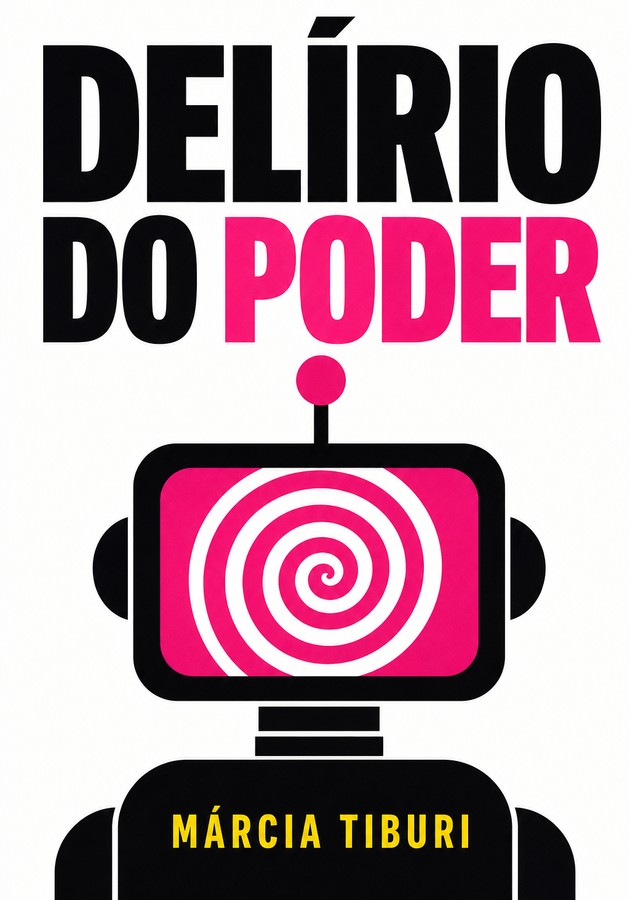 Capa do livro Delírio do Poder, de Márcia Tiburi — resumo e resenha crítica no 12min