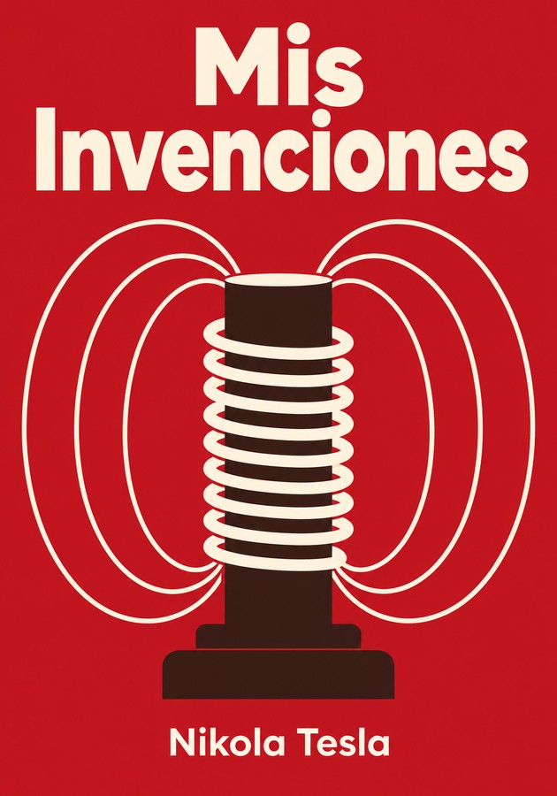 Portada del libro Mis Invenciones, de Nikola Tesla — resumen crítico y reseña en 12min