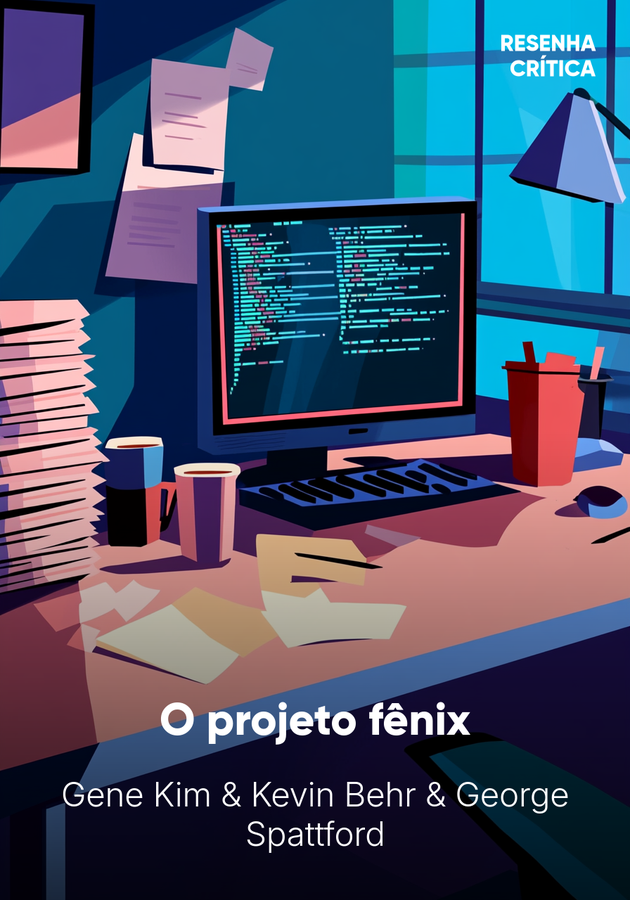 Capa do livro O projeto fênix, de Kevin Behr & George Spattford & Gene Kim — resumo e resenha crítica no 12min