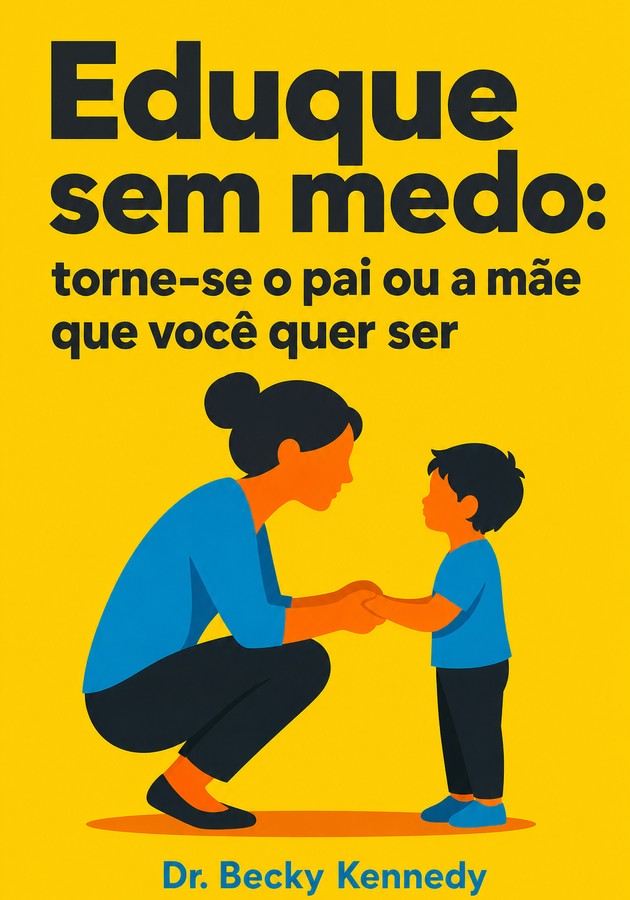 Capa do livro Eduque sem medo: torne-se o pai ou a mãe que você quer ser, de  — resumo e resenha crítica no 12min