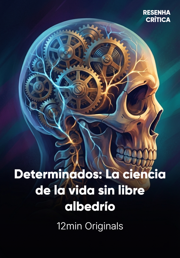 Portada del libro Determinados, de Robert M. Sapolsky — resumen crítico y reseña en 12min