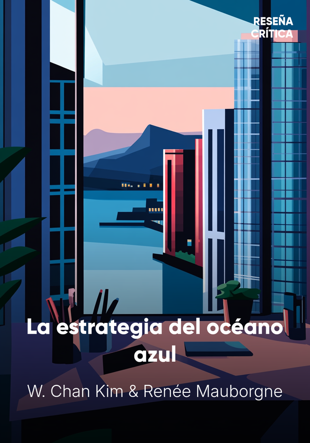 Portada del libro La estrategia del océano azul, de Renée Mauborgne — resumen crítico y reseña en 12min