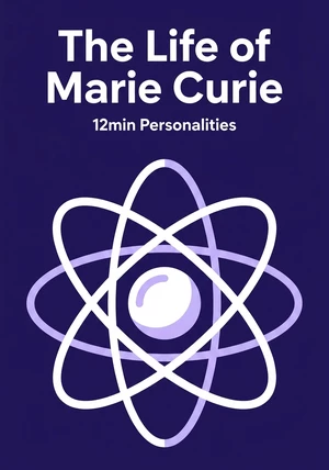 Book cover of The Life of Marie Curie by 12min Personalities — critical summary review on 12min