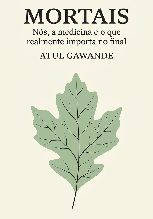 Capa do livro Mortais, de Atul Gawande — resumo e resenha crítica no 12min