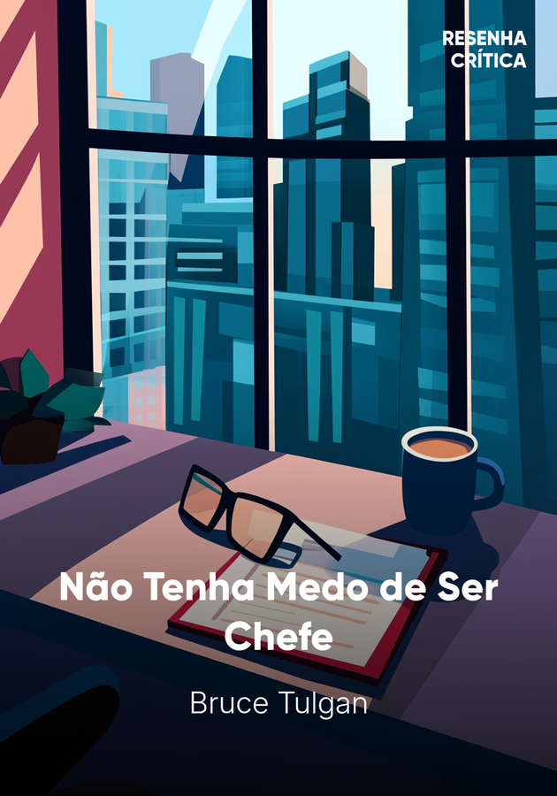 Capa do livro Não Tenha Medo de Ser Chefe, de Bruce Tulgan — resumo e resenha crítica no 12min