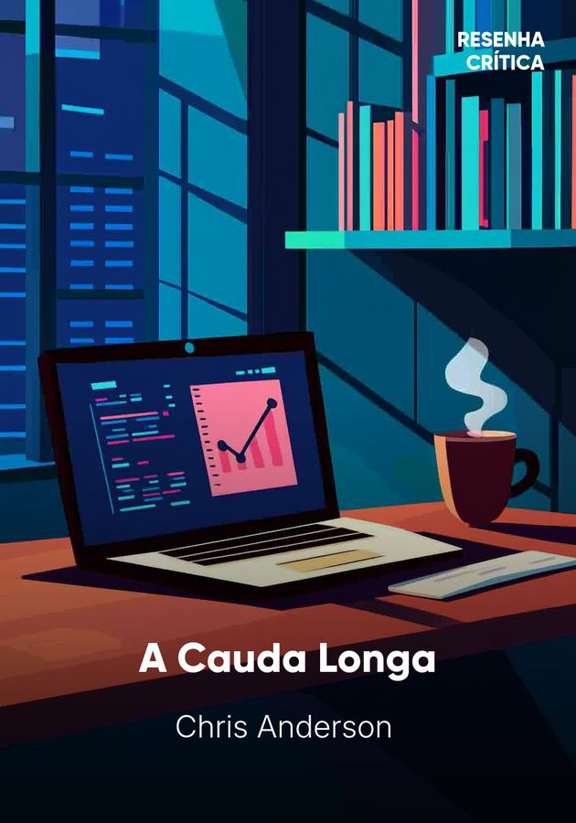 Capa do livro A Cauda Longa, de Chris Anderson  — resumo e resenha crítica no 12min