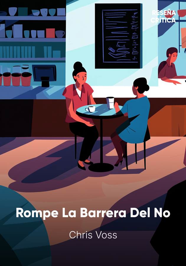 Portada del libro Rompe La Barrera Del No, de Chris Voss — resumen crítico y reseña en 12min
