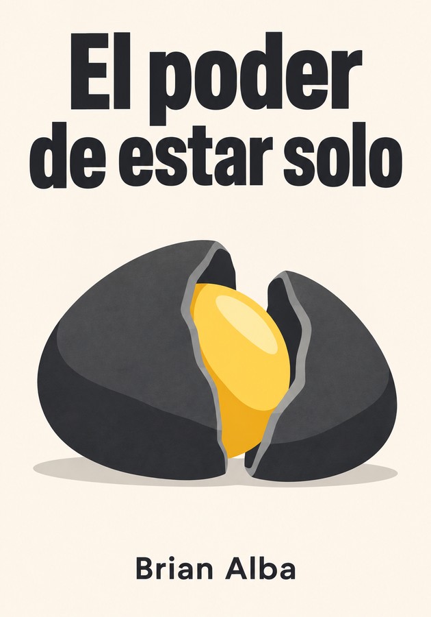 Portada del libro El poder de estar solo, de Brian Alba — resumen crítico y reseña en 12min
