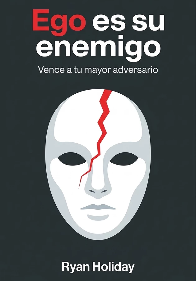 Portada del libro Ego es su enemigo, de Ryan Holiday — resumen crítico y reseña en 12min