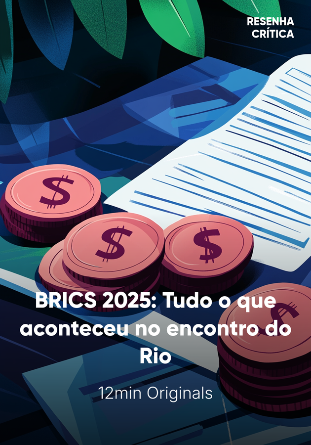 Capa do livro BRICS 2025: Tudo o que aconteceu no encontro do Rio, de 12min Originals — resumo e resenha crítica no 12min