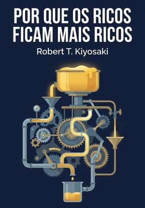 Capa do livro Por que os ricos ficam mais ricos, de Robert T. Kiyosaki — resumo e resenha crítica no 12min
