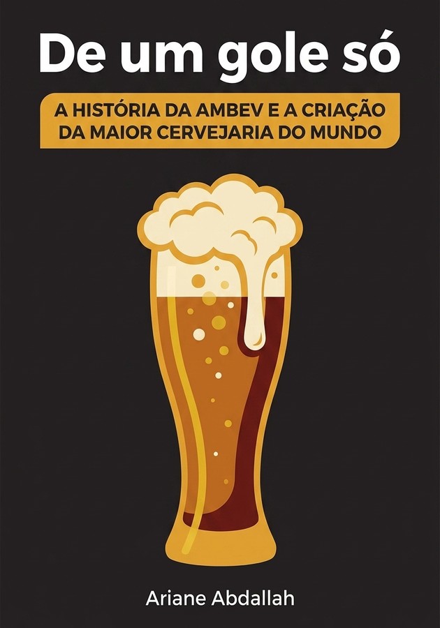 Capa do livro De um gole só, de Ariane Abdallah — resumo e resenha crítica no 12min