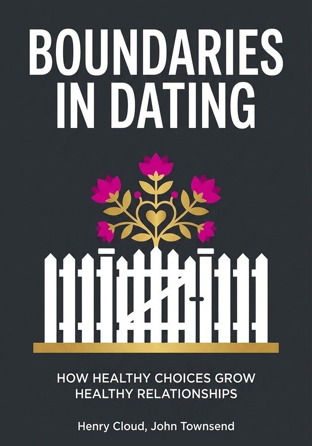 Book cover of Boundaries in Dating by Henry Cloud & John Townsend — critical summary review on 12min