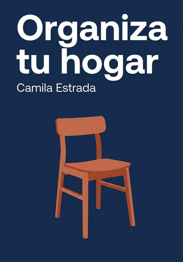 Portada del libro Organiza tu hogar, de Camila Estrada — resumen crítico y reseña en 12min