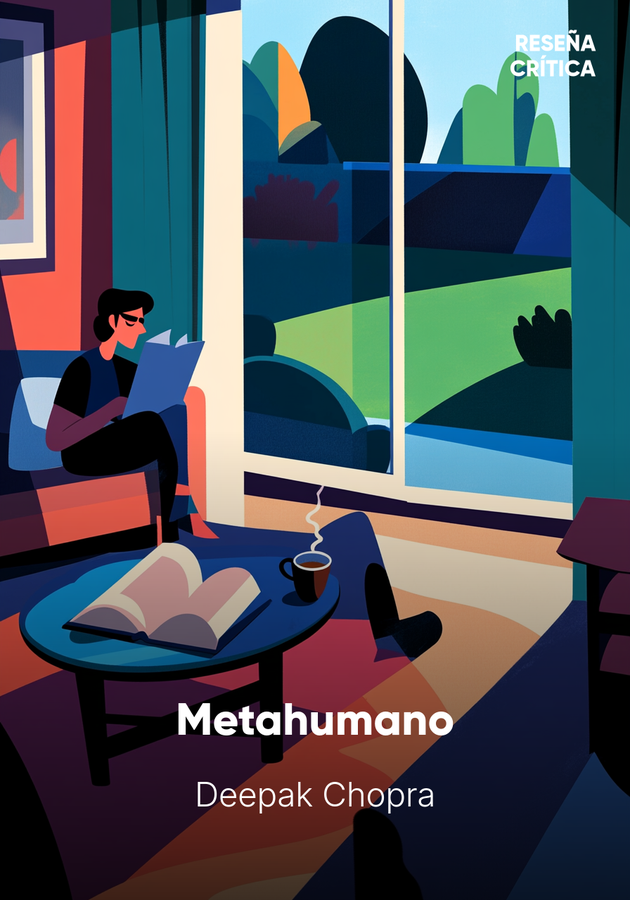 Portada del libro Metahumano, de Deepak Chopra — resumen crítico y reseña en 12min