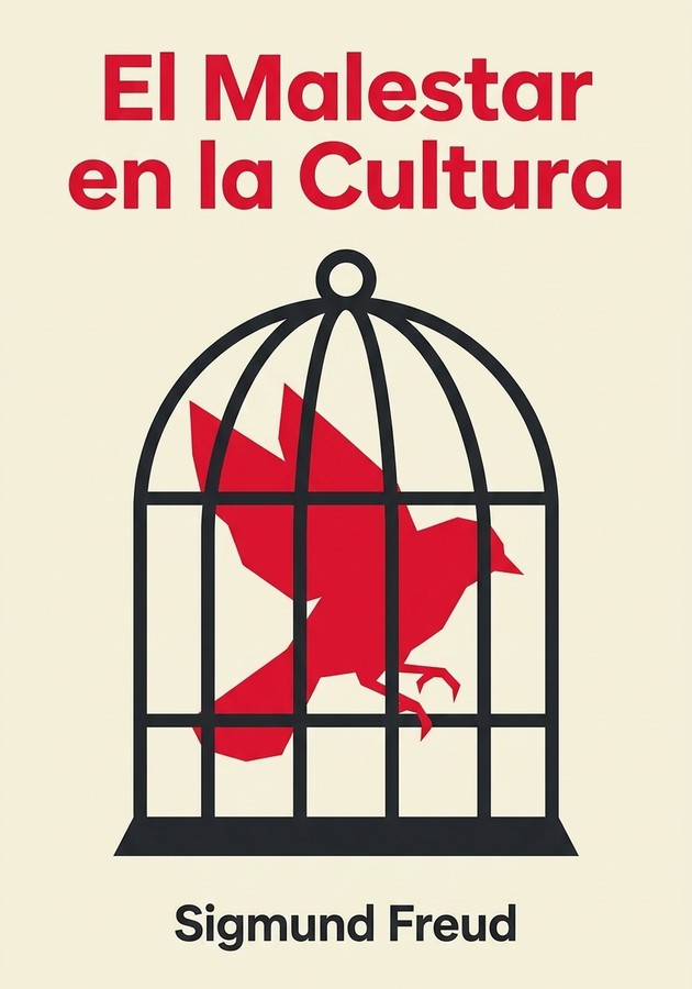 Portada del libro El Malestar en la Cultura, de Sigmund Freud — resumen crítico y reseña en 12min