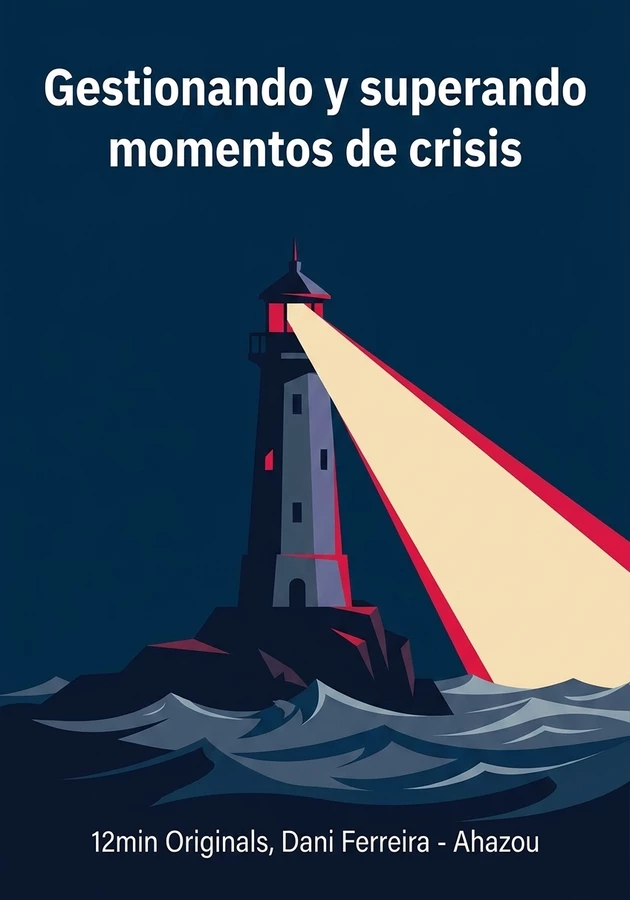 Portada del libro Gestionando y superando momentos de crisis, de 12min Originals & Dani Ferreira - Ahazou — resumen crítico y reseña en 12min