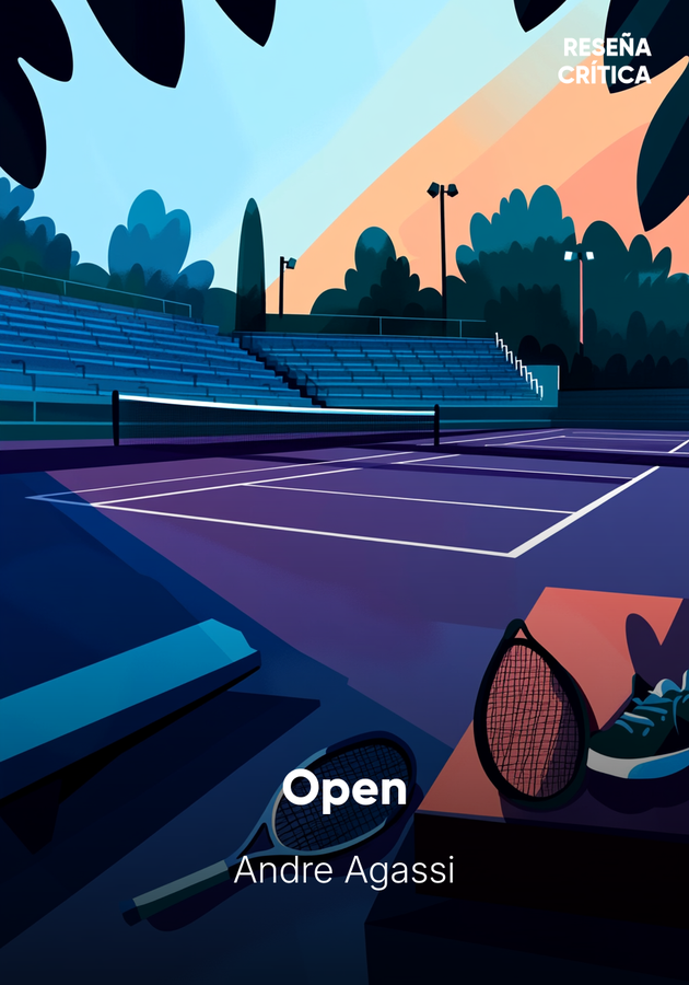 Portada del libro Open, de Andre Agassi — resumen crítico y reseña en 12min