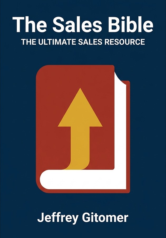 Capa do livro The Sales Bible, de Jeffrey Gitomer — resumo e resenha crítica no 12min