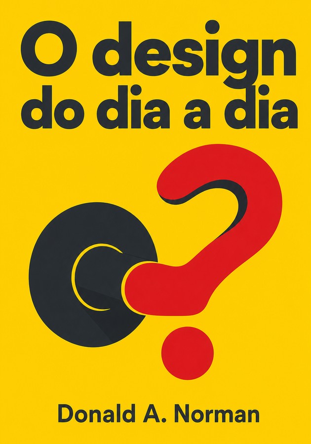 Capa do livro O design do dia a dia, de Donald A. Norman — resumo e resenha crítica no 12min