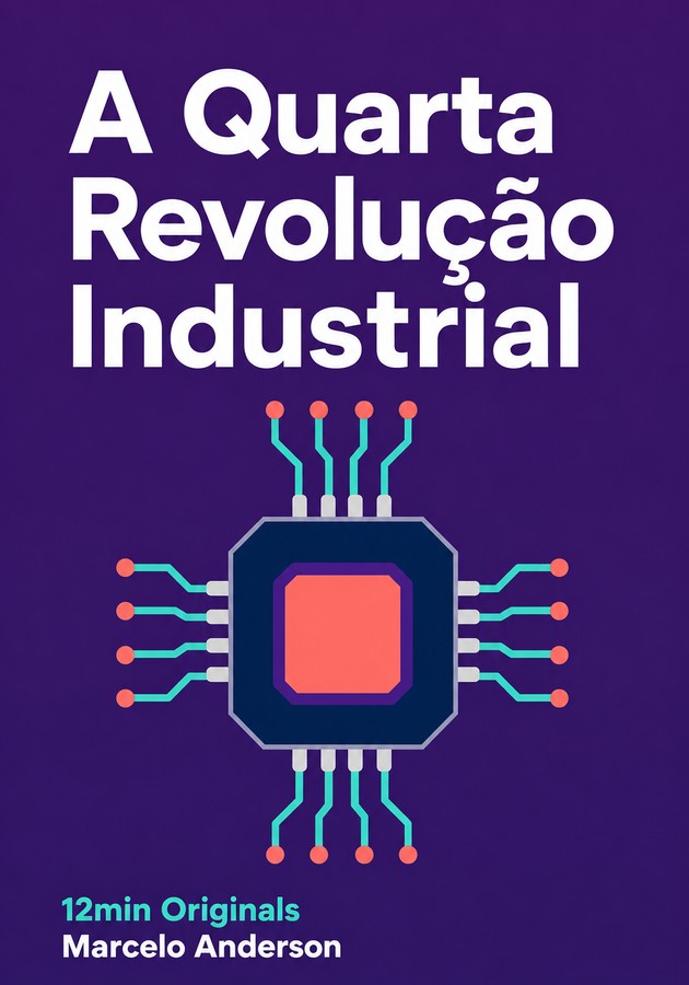 Capa do livro A Quarta Revolução Industrial, de Marcelo Anderson — resumo e resenha crítica no 12min