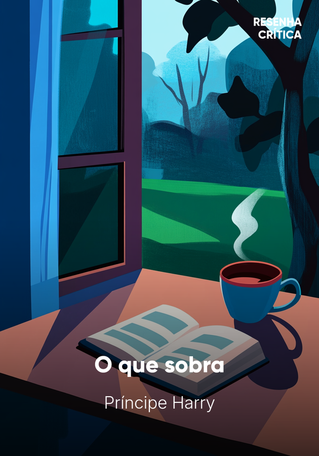 Capa do livro O que sobra, de Príncipe Harry — resumo e resenha crítica no 12min