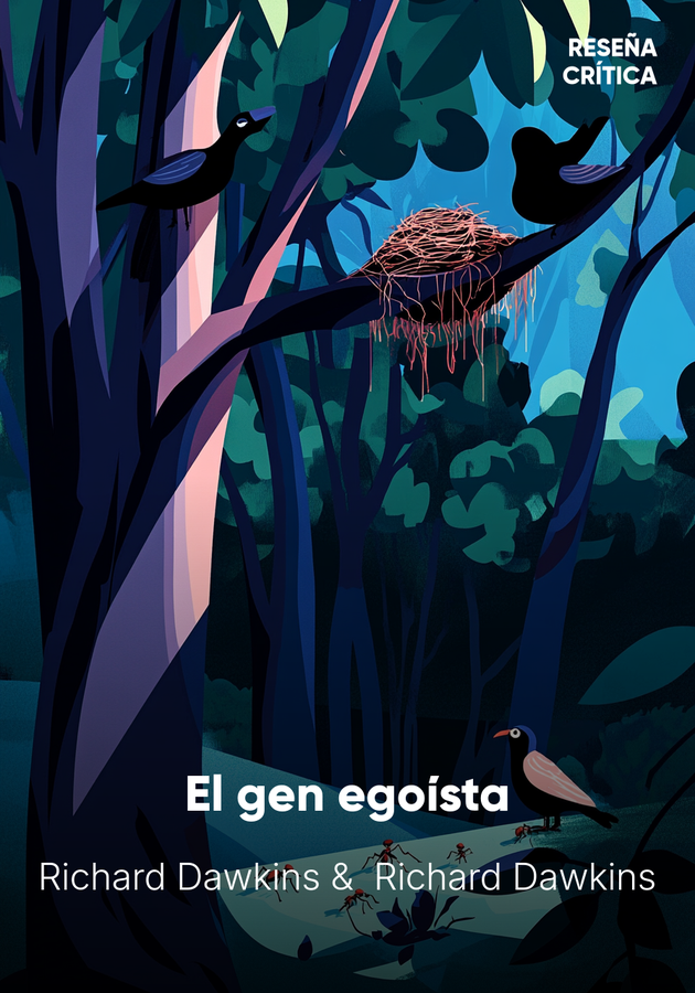 Portada del libro El gen egoísta, de Richard Dawkins & Richard Dawkins — resumen crítico y reseña en 12min
