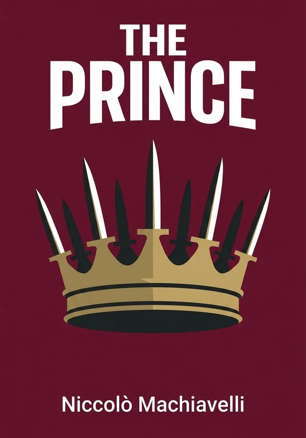 Book cover of The Prince by Niccolò Machiavelli — critical summary review on 12min