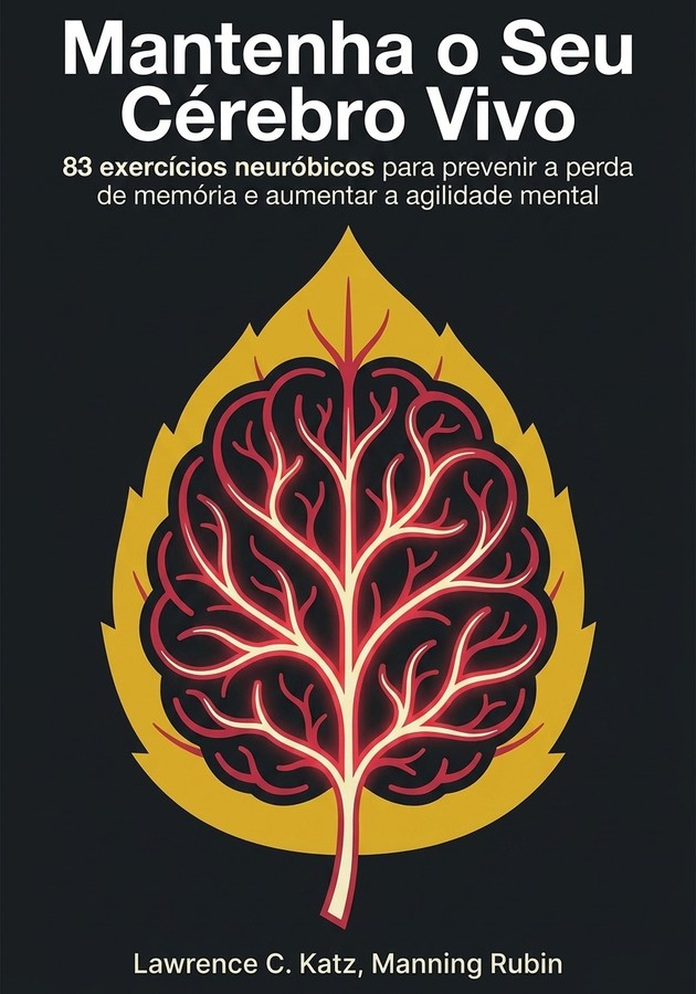 Capa do livro Mantenha o Seu Cérebro Vivo, de Manning Rubin — resumo e resenha crítica no 12min
