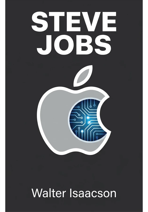 Portada del libro Steve Jobs , de Walter Isaacson — resumen crítico y reseña en 12min