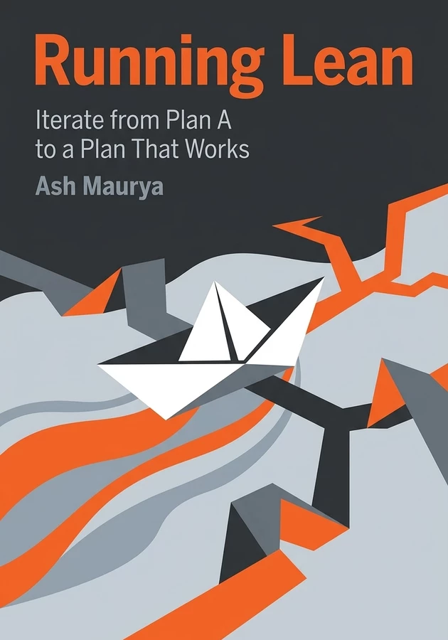 Portada del libro Running Lean, de Ash Maurya — resumen crítico y reseña en 12min
