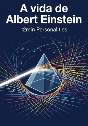 Capa do livro A vida de Albert Einstein, de 12min Personalities — resumo e resenha crítica no 12min