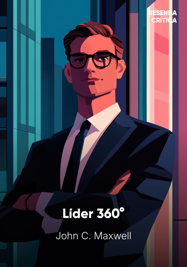 Capa do livro O Líder 360°, de John C. Maxwell — resumo e resenha crítica no 12min