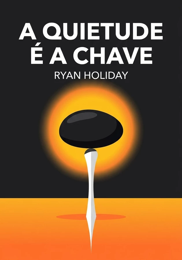 Capa do livro A Quietude é a Chave, de Ryan Holiday — resumo e resenha crítica no 12min