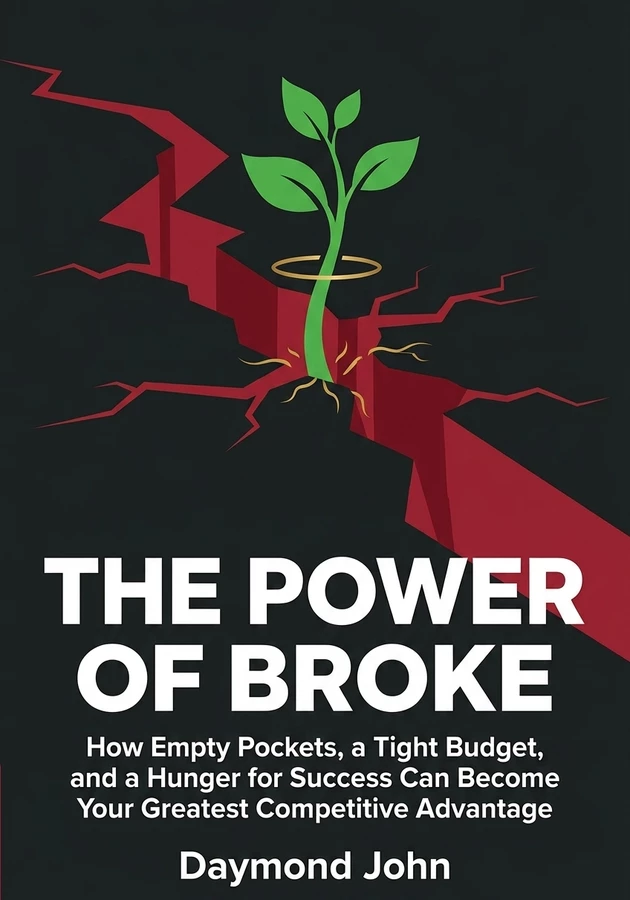 Book cover of The Power of Broke by Daymond John — critical summary review on 12min