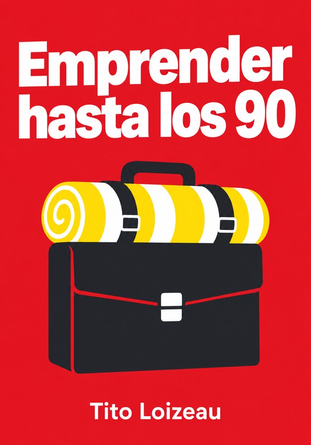 Portada del libro Emprender hasta los 90, de Tito Loizeau — resumen crítico y reseña en 12min