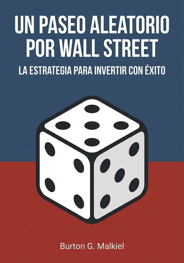Portada del libro Un paseo aleatorio por Wall Street, de Burton G. Malkiel — resumen crítico y reseña en 12min