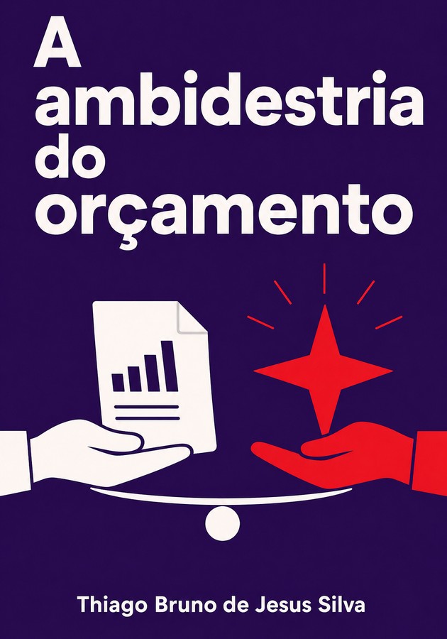 Capa do livro A ambidestria do orçamento, de Thiago Bruno de Jesus Silva — resumo e resenha crítica no 12min