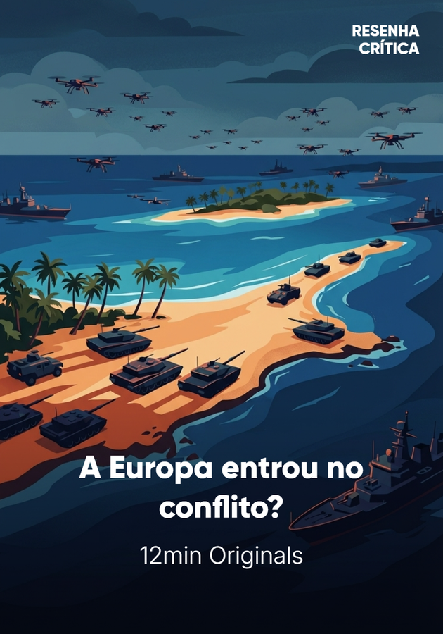Capa do livro A Europa entrou no conflito?, de 12min Originals — resumo e resenha crítica no 12min