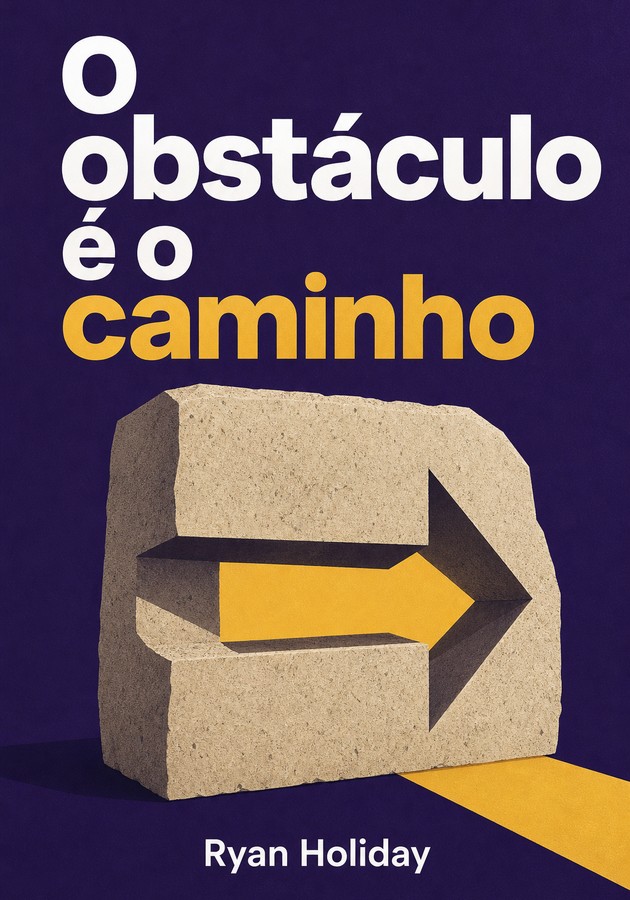 Capa do livro O obstáculo é o caminho, de Ryan Holiday — resumo e resenha crítica no 12min