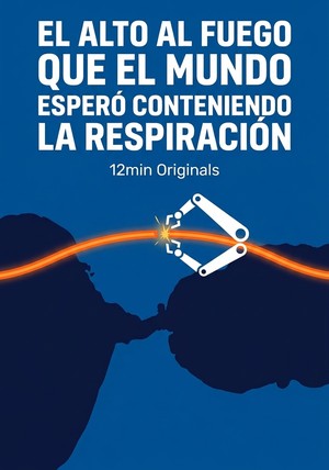 Portada del libro El alto al fuego que el mundo esperó conteniendo la respiración, de 12min Originals — resumen crítico y reseña en 12min