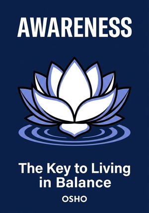Book cover of Awareness by Osho — critical summary review on 12min